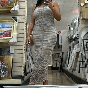 Ara Elegant Gray Fabric